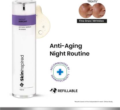 SkinInspired Retinol (2% vitAlease)Face Serum For Anti Aging/Serum for Glowing & Smooth Skin