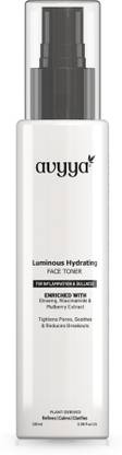 Avyya Hydrating Face Toner with Ginseng, Niacinamide and Mulberry for Dull Skin, Pore Tightening, Acne Control, Brightening