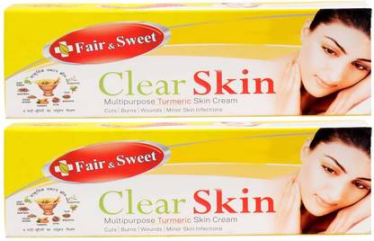 Fair and sweet SWEET & FAIR CLEAR SKIN CREAM FOR MULTIPURPOSE USE PACK OF 45gm x 2