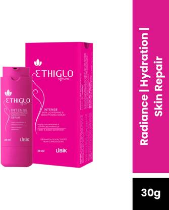 ETHIGLO Skin Lightening & Brightening Serum with Alpha Arbutin, Glutathione