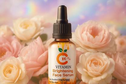 TRIVIBE Pure Vitamin C Serum – Skin Detox, Pollution Defense & Natural Radiance