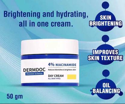 DermDoc 4% Niacinamide Day Cream (50g)