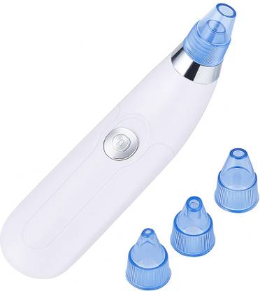 TIPI Blackhead Remover Vacuum for Nose & Face –Tool with 4 Suction Heads | Battery-Operated Pore Cleaner | Safe for All Skin Types | Portable, Lightweight & Easy to Use at Home