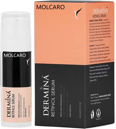MOLCARO DERMINA RETINOL SERUM REDUCES APPERANCE