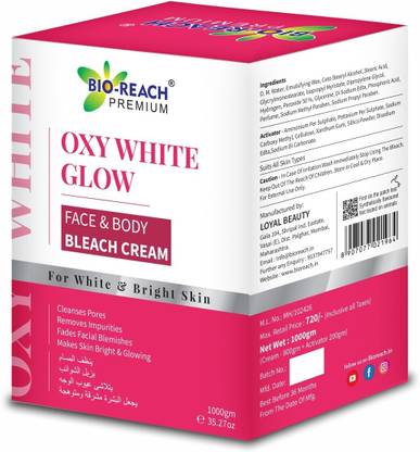 Bio Reach WHITE GLOW FACE & BODY BLEACH CREAM
