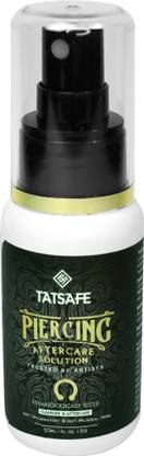 TATSAFE Piercing Aftercare Spray | All Natural | Trusted by Artists | Essential Skin Care | Best Aftercare for Piercing Healing