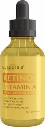 ELIBLISS Retinol Vitamin A Serum for Wrinkle Reducer, Glow & Rejuvenate Your Skin