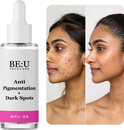 Be U Advanced Pigmentation Serum – Vitamin C, Niacinamide & Alpha Arbutin for Dark Spots & Glow