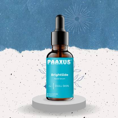 PAAXUS Bright Face Serum – Glow, Hydrate & Renew Advance Correxion Spot Rectifying Facial Serum - Customized Face Serum with 5% Niacinamide + Vitamin C, For Dark Spots & Pigmentation - For All Skin Types - Dermatologist Recommended - 30ml