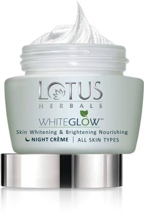 LOTUS HERBALS Whiteglow Skin Whitening & Brightening Nourishing Night Creme (60 g)