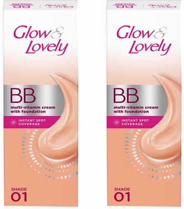 Glow & Lovely GLOW & LOVELY BB MULTIVITAMIN 01 CREAM FOR WHITENING SKIN (9 g) PCS - 2