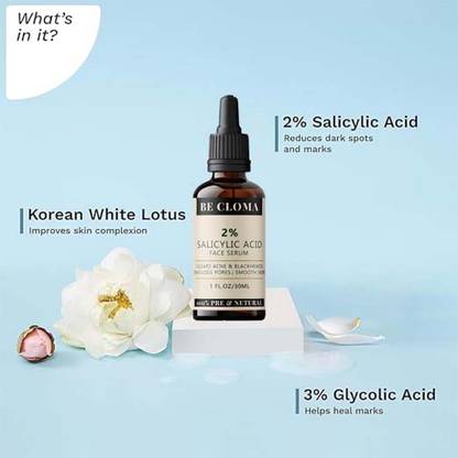 Becloma Oil Control Salicylic Acid Serum 2% – Acne & Blemish Solution