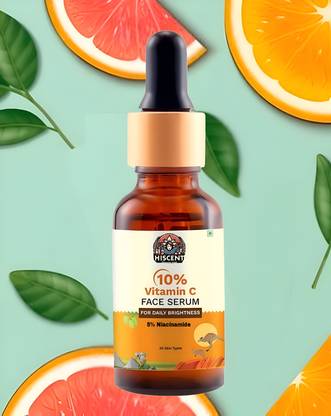 Hiscent 10% Vitamin C Face Serum with Ferulic Acid & Kakadu Plum