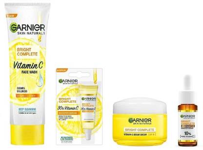 Garnier Bright Complete Vitamin C Skin Brightning AM & PM Regime Pack
