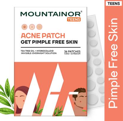 Mountainor Bye-Bye Pimples Acne Patch For Teen's, Removal Of Acne Gunk, (36 Patches)