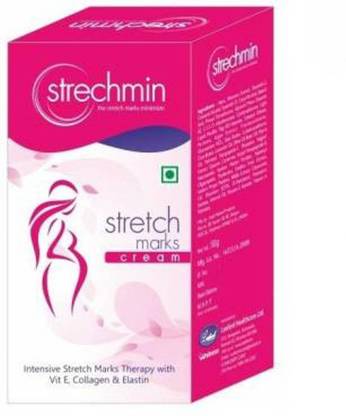 STRECHMIN Strech Marks Minimizer Cream after Pregnancy and Weight Loosing (Pack of 2) (100 g)