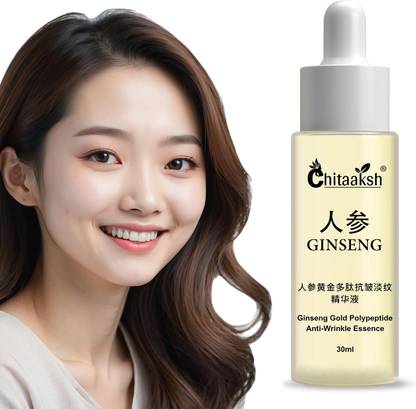 CHITAAKSH Natural Glow Ginseng Serum for Flawless Skin – 30ml
