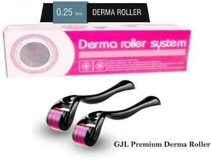 Ramya beauty care GJL Premium Derma Roller With 0.5mm 540 Titanium Alloy Micro Needles