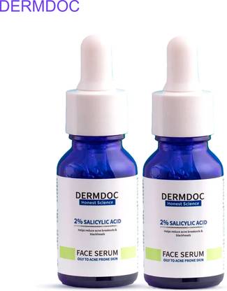 DermDoc 2% Salicylic Acid Treatment – Twin Bottle Face Serum