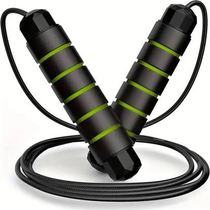 AJRO DEAL Skipping Rope with Length Adjustable for Kids, Girls, Women for Exercise Ball Bearing Skipping Rope