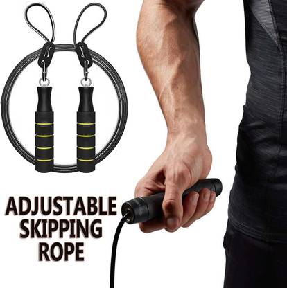 Best-Quality-Hub Adjustable Jump Ropes Skipping Rope Tangle-Free Rapid Speed with Ball Bearings Freestyle Skipping Rope