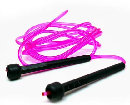 NIMZ Dynamic Kid's Skipping Rope, Pink, Jump Rope, PVC Rope, (Pack Of 1) Kids Skipping Rope