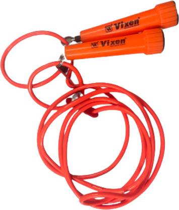 Pro Game Riseup Soft & Flexible Rubber Jump Rope With Adjustable Height & Spring Action Freestyle Skipping Rope