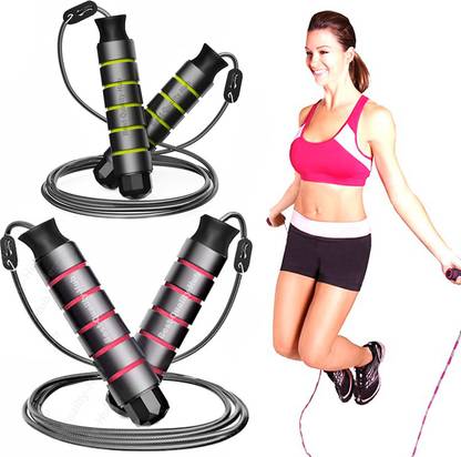 Best-Quality-Hub Ball Bearing Adjustable Skipping Rope | Gym rassi Jumping ropes Freestyle Skipping Rope