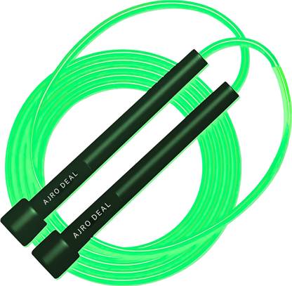 AJRO DEAL Skipping Rope Weight Loss Pencil Rope Freestyle Skipping Rope ( Length: 274 cm) Freestyle Skipping Rope