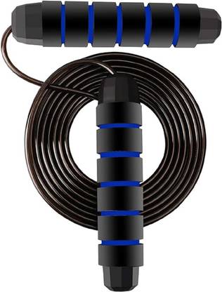 Fitness Scout Tangle-Free Rapid Speed with Ball Bearings Exercise & Slim Body Home School Gym Ball Bearing Skipping Rope