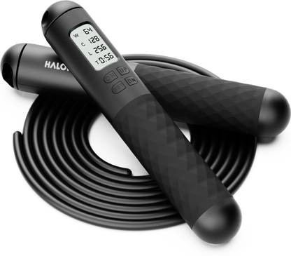 Halohop Jump Rope 1 black Digital Cordless Skipping Rope