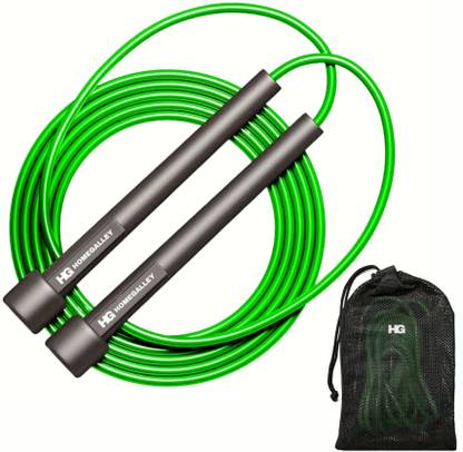HOMEGALLEY Skipping Rope for Men and Women Lightweight Adjustable Jumping Rope Adjustable Freestyle Skipping Rope