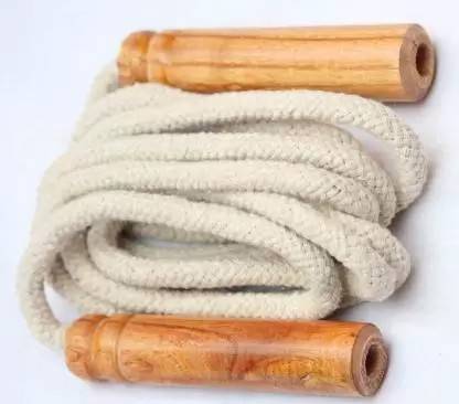 ANS SPORTS WOODEN SKIPPING ROOP Weighted Skipping Rope