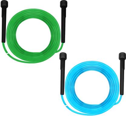 L'AVENIR Sports & Fitness 2 Slim Handle Speed Jump Rope - Best for Warm-Up Exercise Speed Skipping Rope