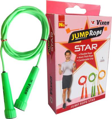 Vixen Skipping Rope For Men Gym Women Kids Adjustable Jump Freestyle Freestyle Skipping Rope