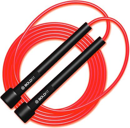 BOLDFIT Skipping Ropes For Men Gym Jumping Ropes For Men Skipping Ropes For Women Jump Freestyle Skipping Rope