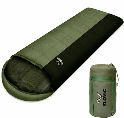 SLOVIC for Adults up to 7'4 ft | 0 to -10 Lightweight Waterproof Sleeping Bag