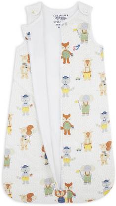 haus & kinder Dreamsack Cotton Sleep Sack, Quilted Layer, Size (6+ months), TOG 1.5 Sleeping Bag