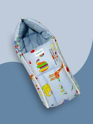 BABY BLOCKS Baby Sleeping Bag | 100% cotton fabric स्लीपिंग बैग