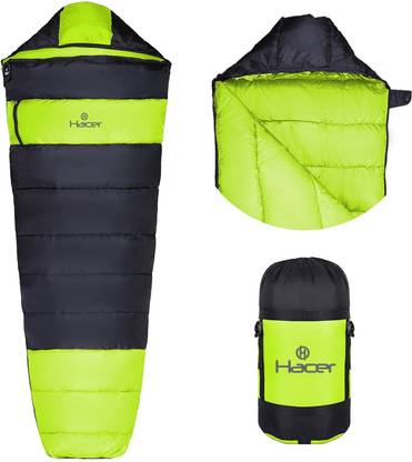 Hacer Mummy Shape Camping Hiking Traveling & Outdoors (+6 to+12 Temp) Sleeping Bag