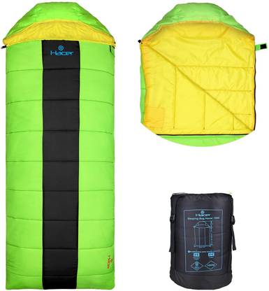 Hacer HC-1500 3in1 Camping Sleeping Bag Open Comforter & Mattress +2 Degree for Adults Sleeping Bag