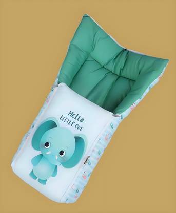 CROZYTONE 3 in 1 Baby Sleeping Bag & Carry Nest, Cotton Baby Bedding for New Born Sleeping Bag