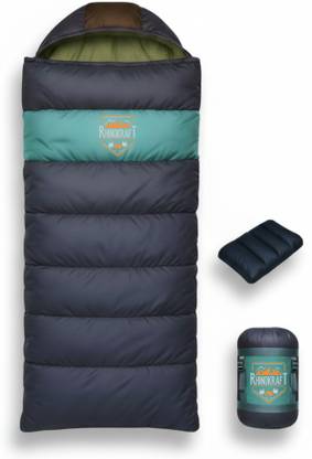 RHINOKraft Ultra Light 0 Degree Envelope Reliance Cotton Fibre Navy Blue Sleeping Bag