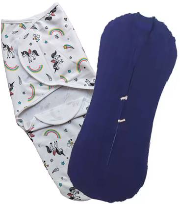 PEUBUD Strap Closer Swaddle wrapper and Zip sleeping bag for Newborn baby Pk 2 Sleeping Bag