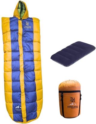 BORSEDIANA DOUBLE LAYER Sleeping Bag(-10°C)for Camping, Trekking, Hiking and Od Activities. Sleeping Bag