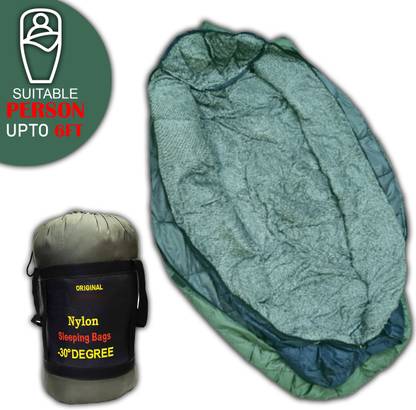 MOODY Sleeping bag for -2 degree celcius for upto 6.5ft person Sleeping Bag