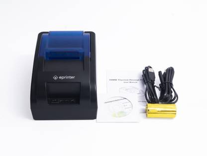 EPRINTER 58mm USB Direct Thermal Printer, Kiosk Receipt Printing ESC/POS Bill Print Slide Printer