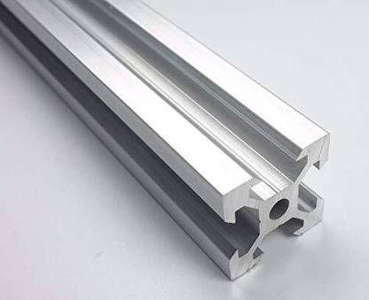 CNC-ORBIT 2020 V-Slot Aluminium Extrusion Linear Profile, 3D Printers (Silver, 500mm) Multipurpose Controller