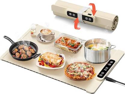 Flexi Madhav Electric Food Warming Tray | Portable Hot Plate for Buffet & Family Meals Slide Warming Table