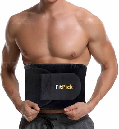 Spegi Slimming Belt (FREE SIZE) Waist Trimmer Sweat Belt Best Quality for Men & Women Slimming Belt